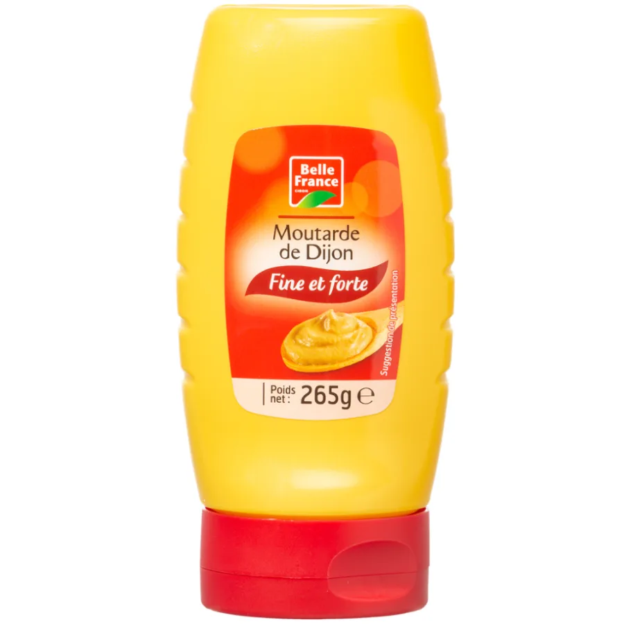 MOUTARDE DE DIJON BF FLACON SOUPLE 265 G