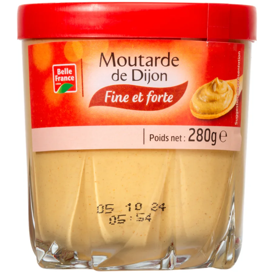 MOUTARDE DE DIJON BF VERRE WHISKY 280 G