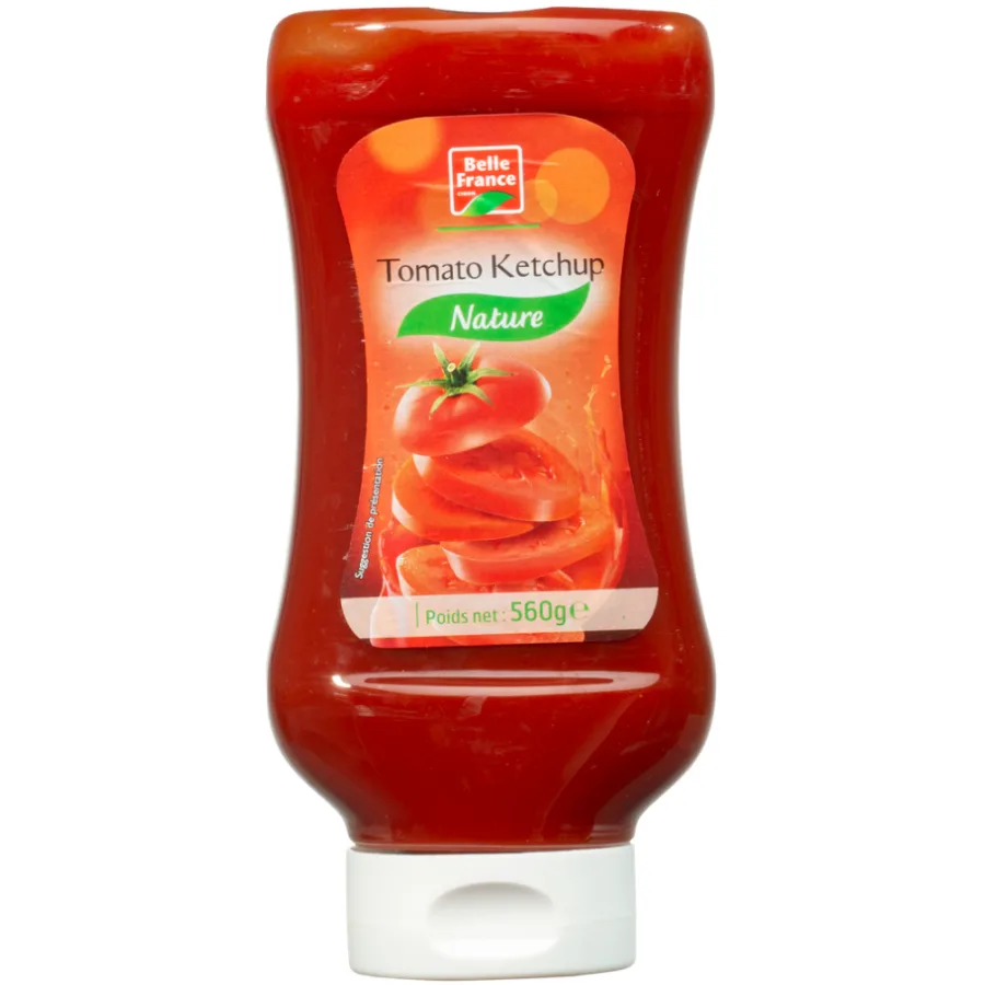 TOMATO KETCHUP NATURE FL SOUPLE BF 560 G