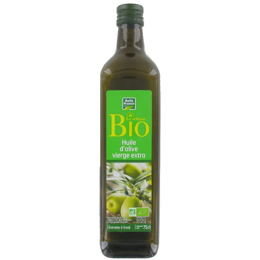 HUILE D OLIVE VIERGE EXTRA BIO BF BTLE VERRE 75 CL