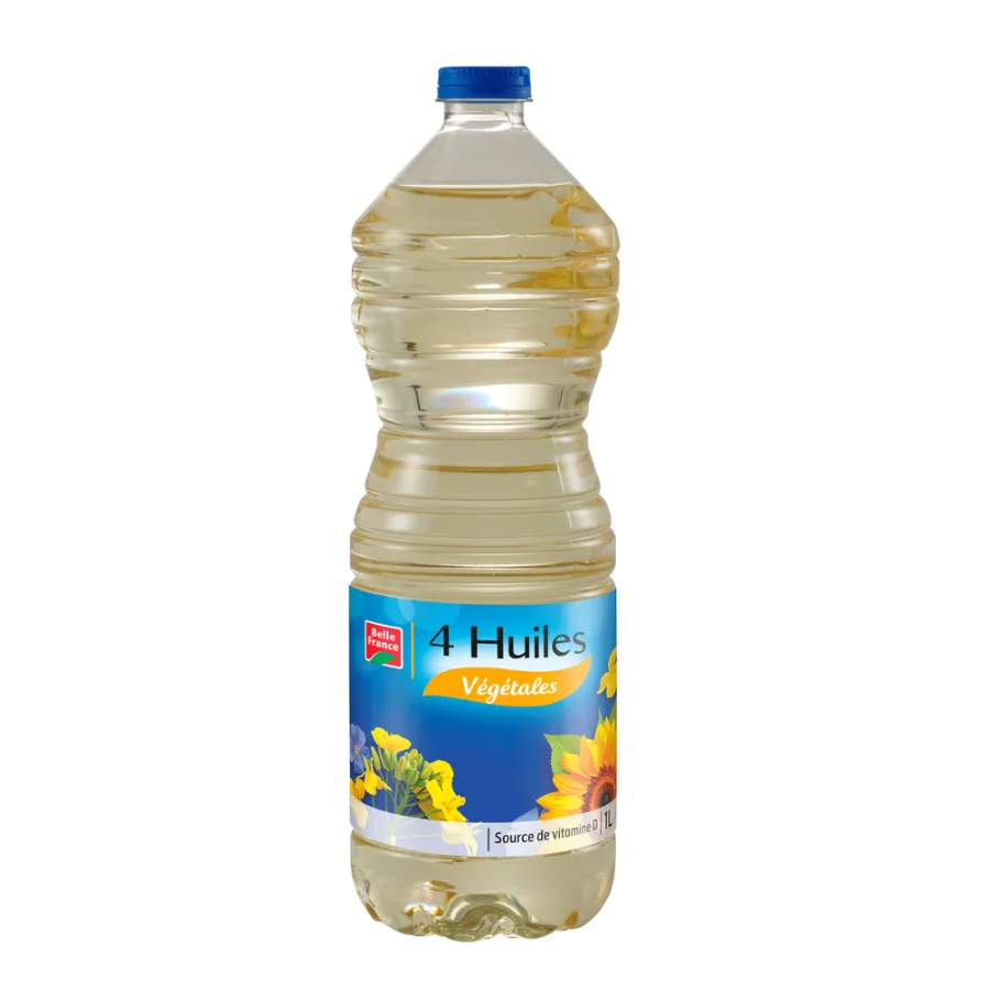 MELANGE 4 HUILES VEGETALES BF BOUTEILLE PET 1 L