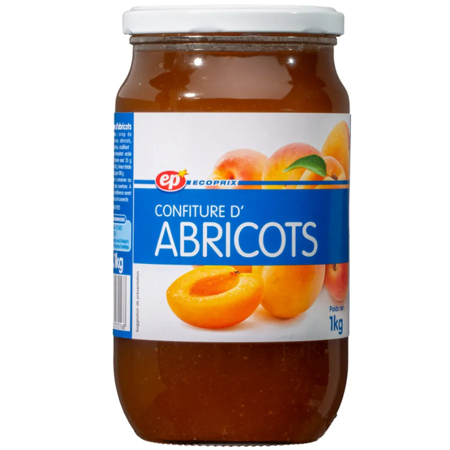 CONFITURE ABRICOT 35% EP POT 1 KG