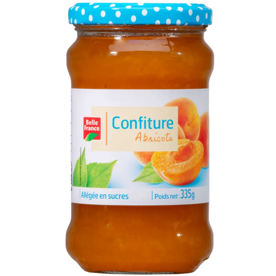 CONFITURE ALLEGEE ABRICOT BF POT 335 G