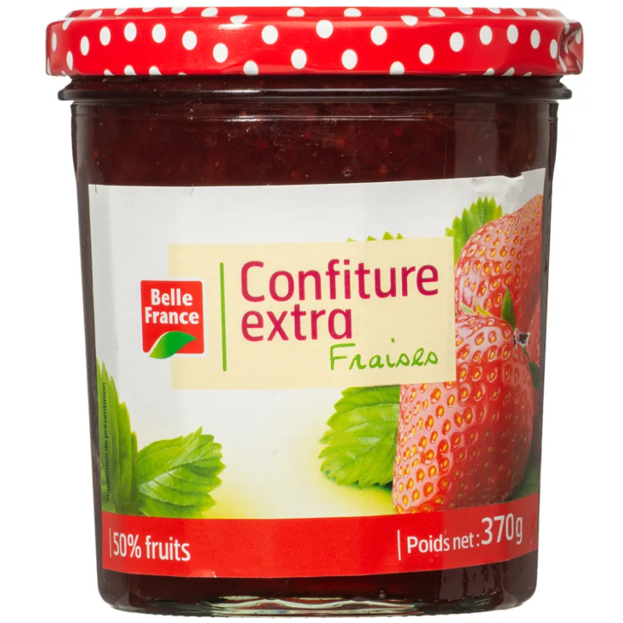 CONFITURE EXTRA FRAISE BF POT 370 G
