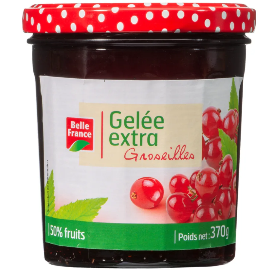 GELEE EXTRA GROSEILLE BF POT 370 G