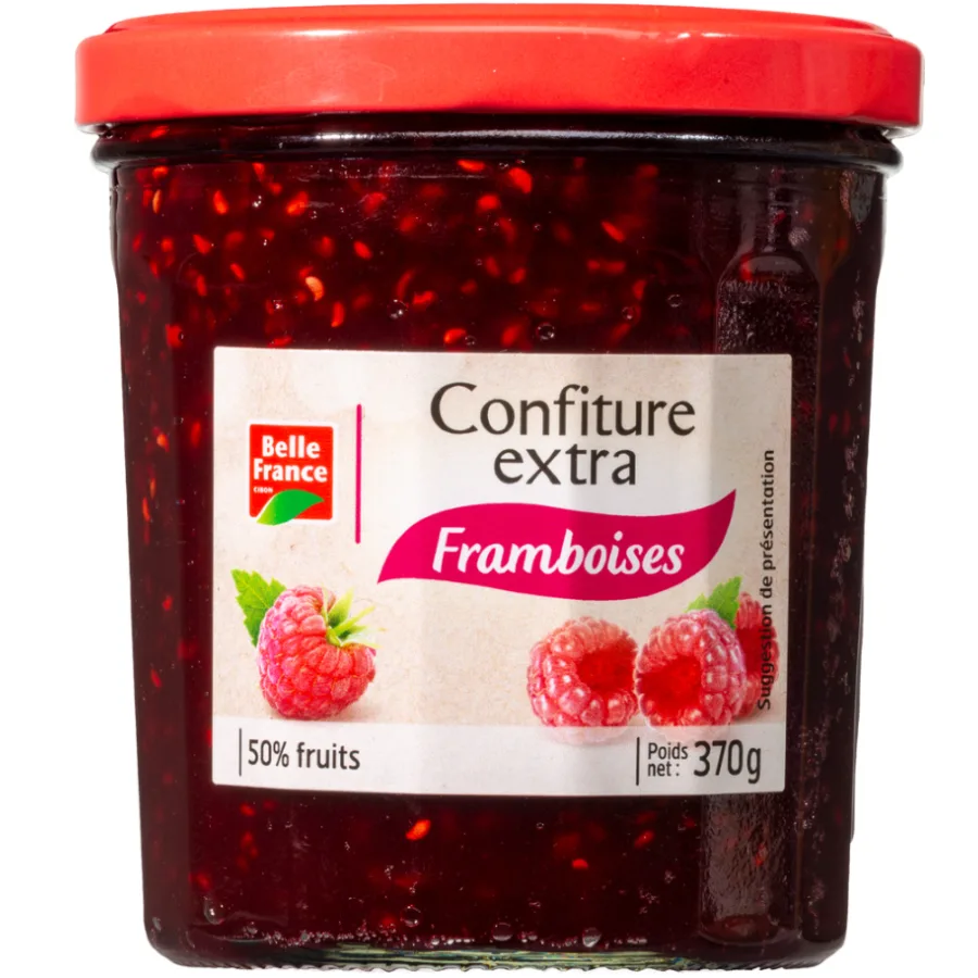 CONFITURE EXTRA FRAMBOISE BF POT 370 G