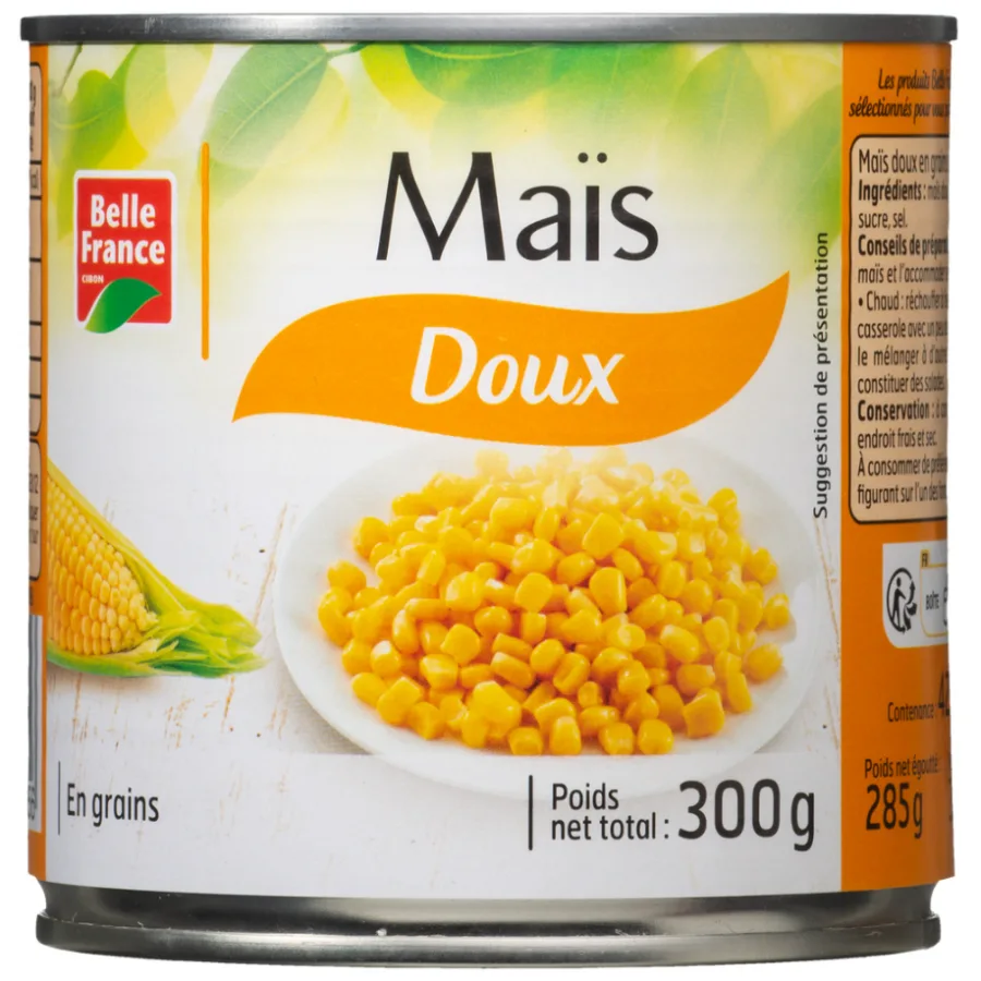 MAIS DOUX EN GRAINS BF BOITE 1/2 OF 300 G
