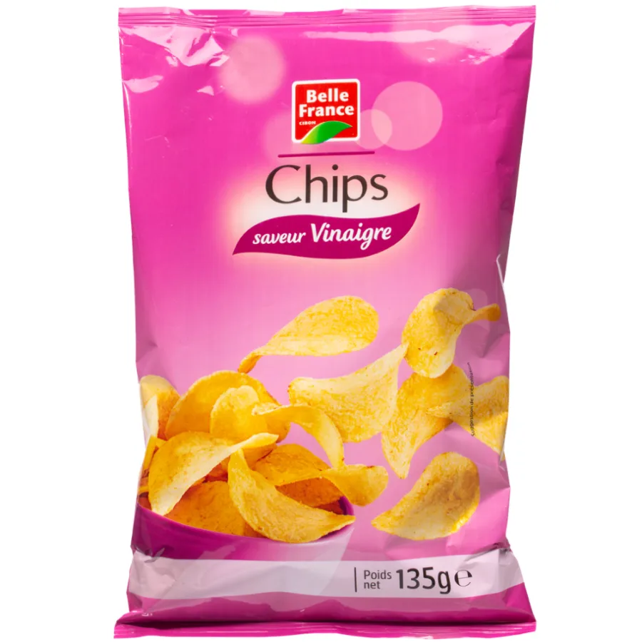 CHIPS VINAIGRE BF SACHET 135 G