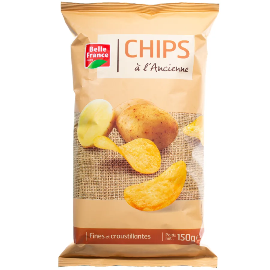 CHIPS A L ANCIENNE BF SACHET 150 G