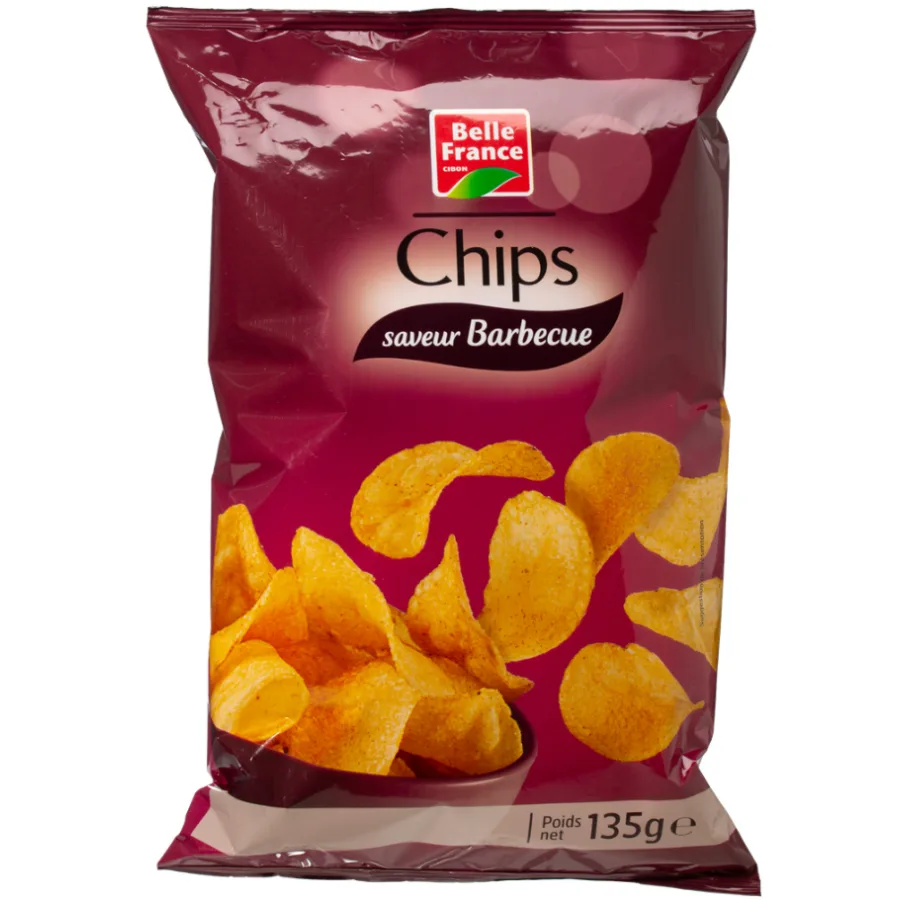 CHIPS BARBECUE BF SACHET 135 G