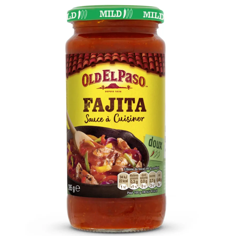 Old El Paso Sauce à cuisiner pour fajitas 395g