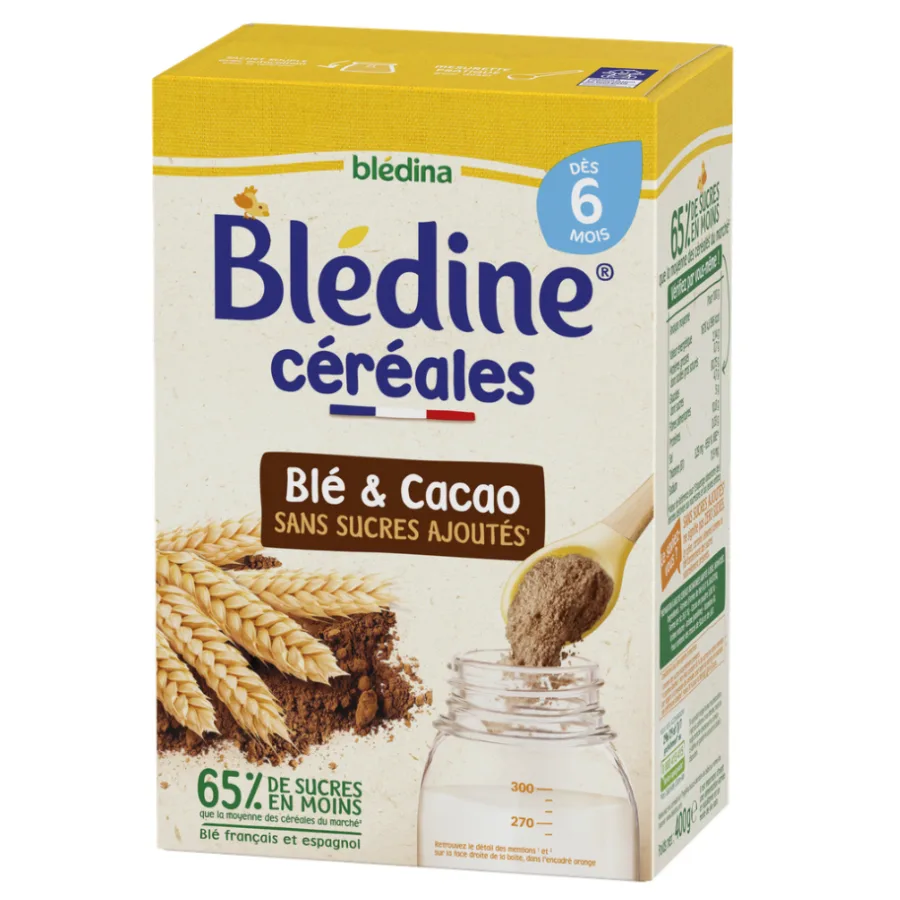 BLEDINA BLEDINE Blé et Cacao 400g Dès 6 mois