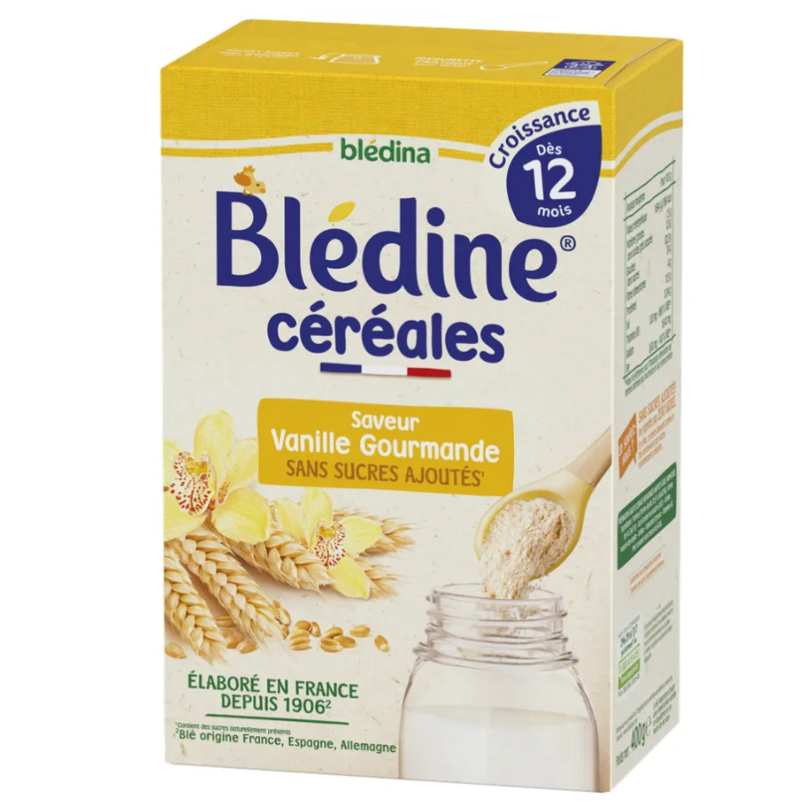 BLEDINA BLEDINE CROISSANCE Saveur Vanille Gourmande 400g Dès 12