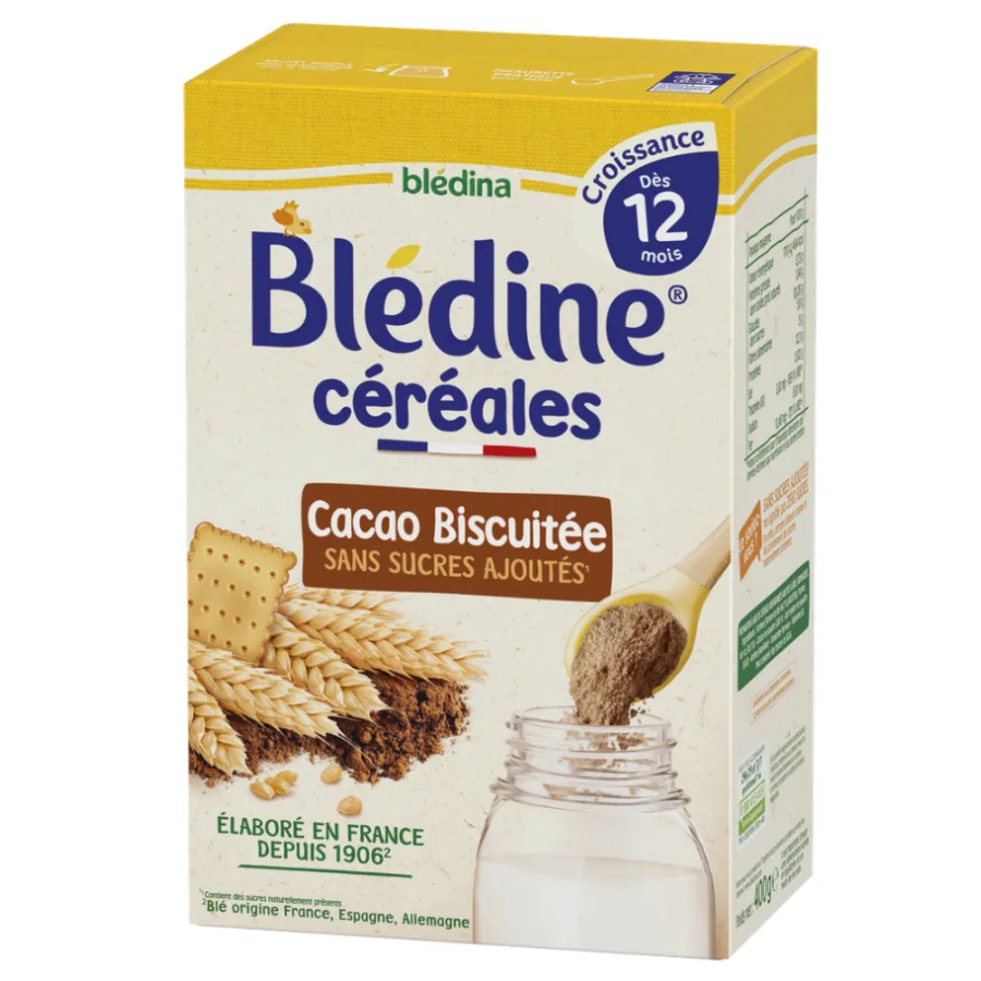 BLEDINA BLEDINE CROISSANCE Cacao Biscuit 400g Dès 12 mois