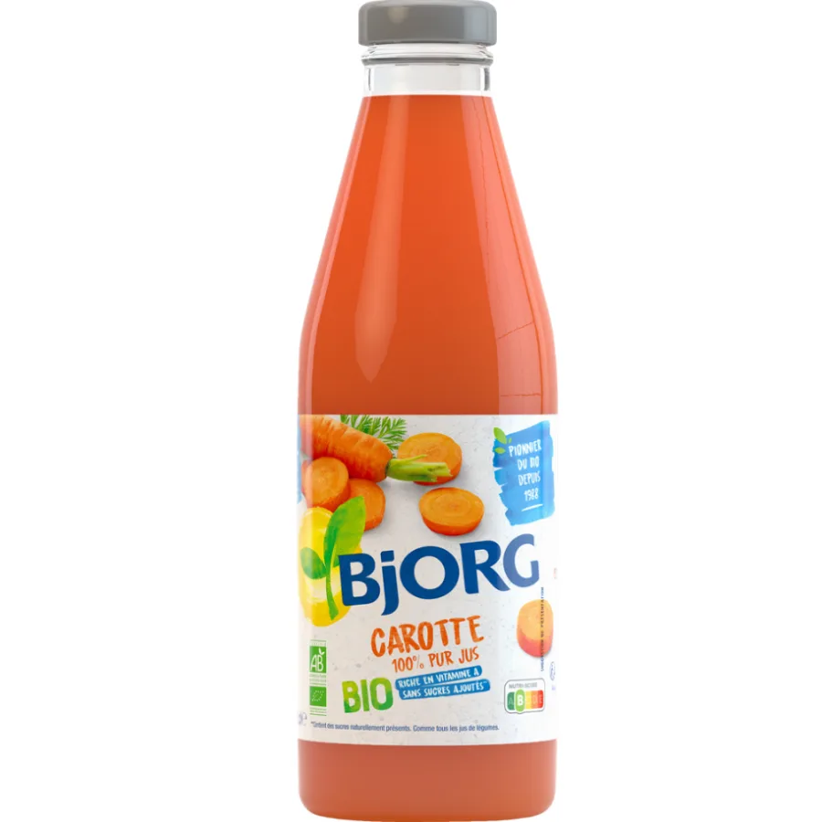 BJOR Pur jus de carotte 75cl bio