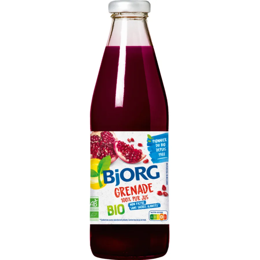 BJOR Pur jus de grenade 50cl bio