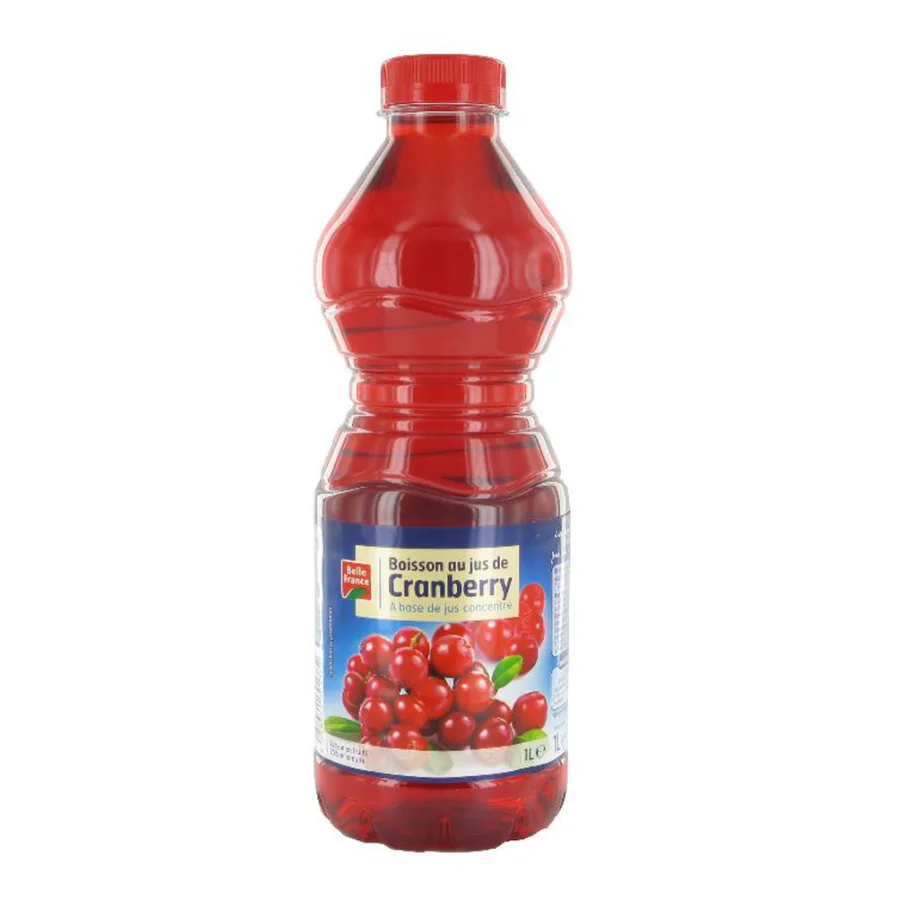 BOISSON AU JUS DE CRANBERRY BF BOUTEILLE PET 1 L