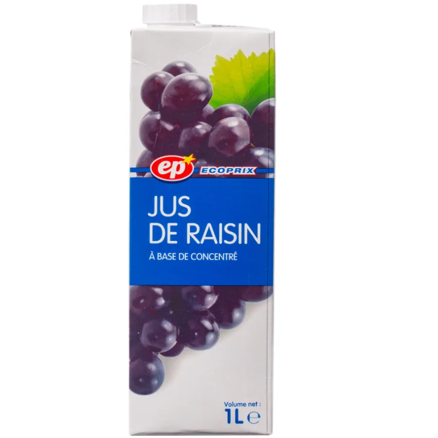 JUS DE RAISIN ABC EP BRIQUE 1 L