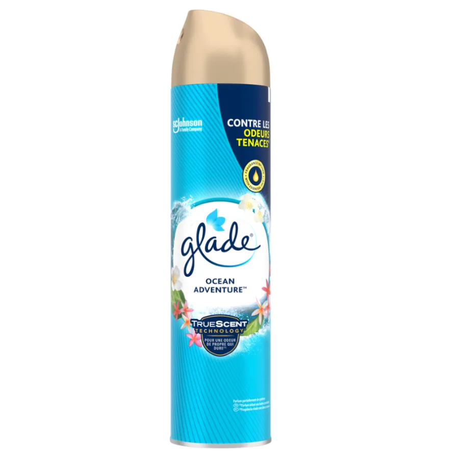 Glade® aérosol, Ocean Adventure™ (Seenteur Ocean Adventure aux huiles essentielles), 300 ml