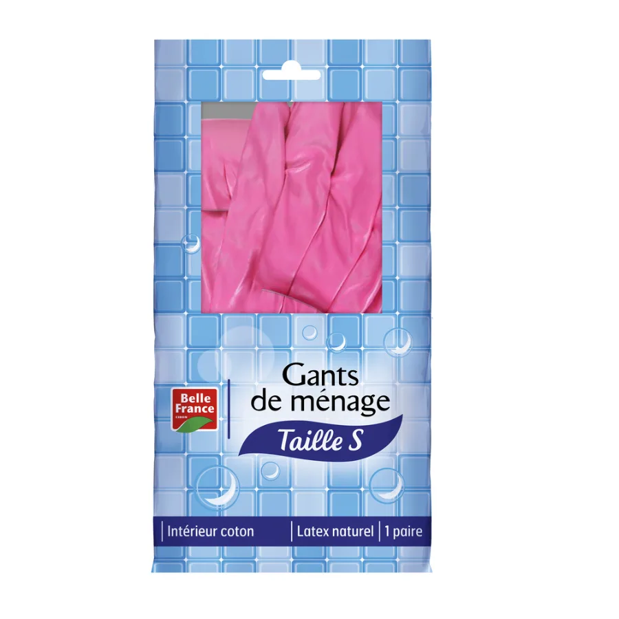 BELLE FRANCE Gants de ménage - Taille S