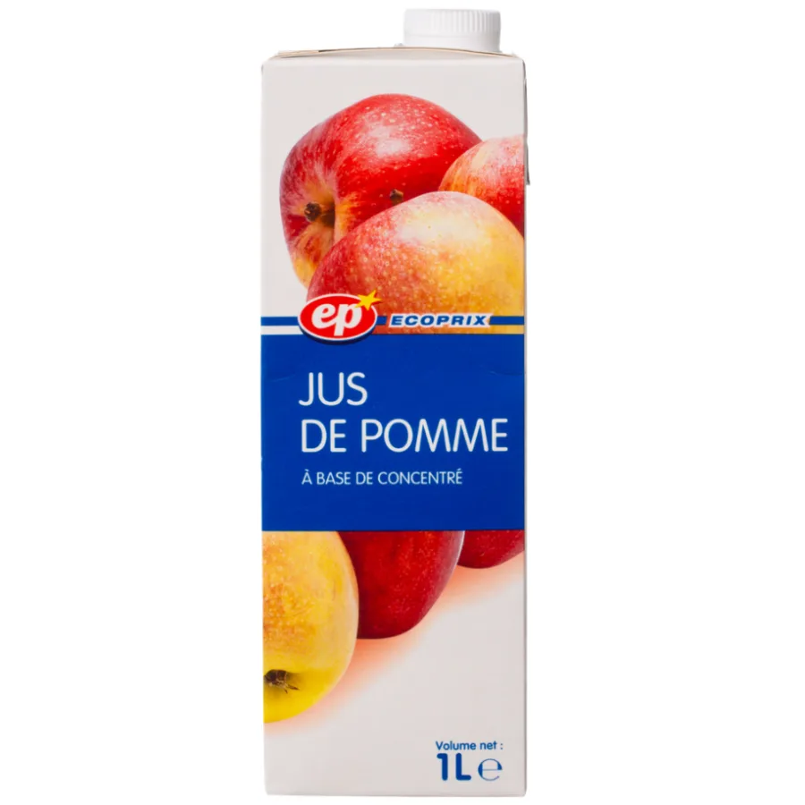 JUS DE POMME ABC EP BRIQUE 1 L