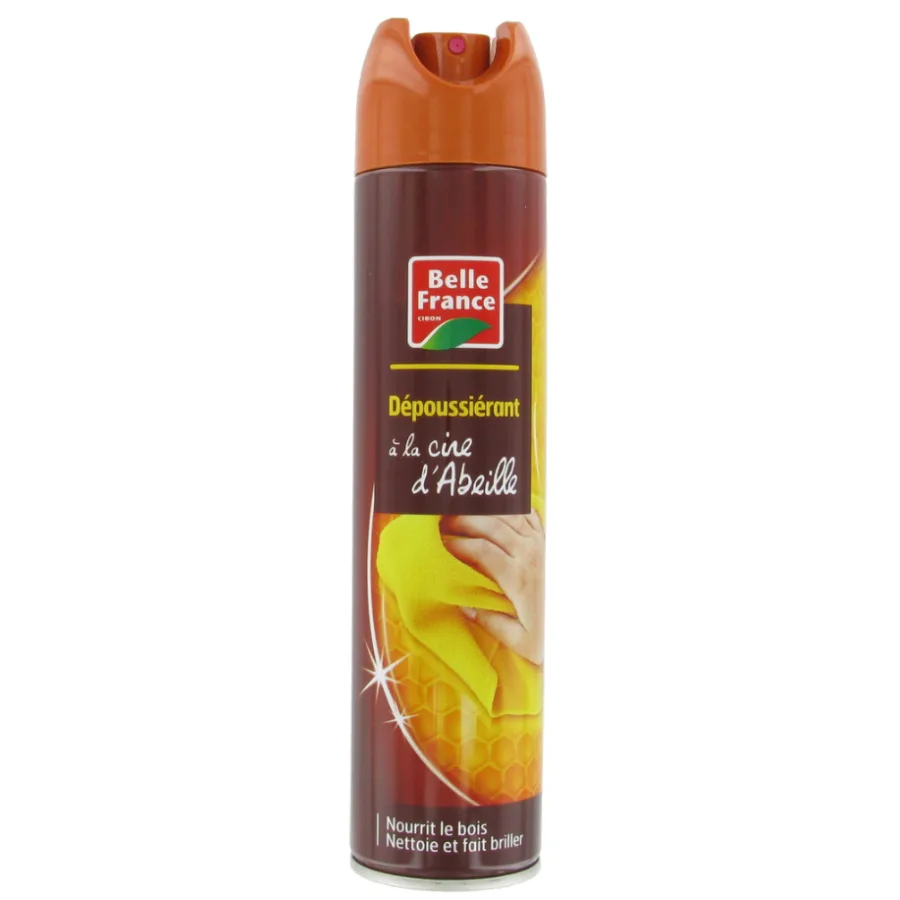DEPOUSSIERANT À LA CIRE DE ABEILLE AEROSOL 300ML