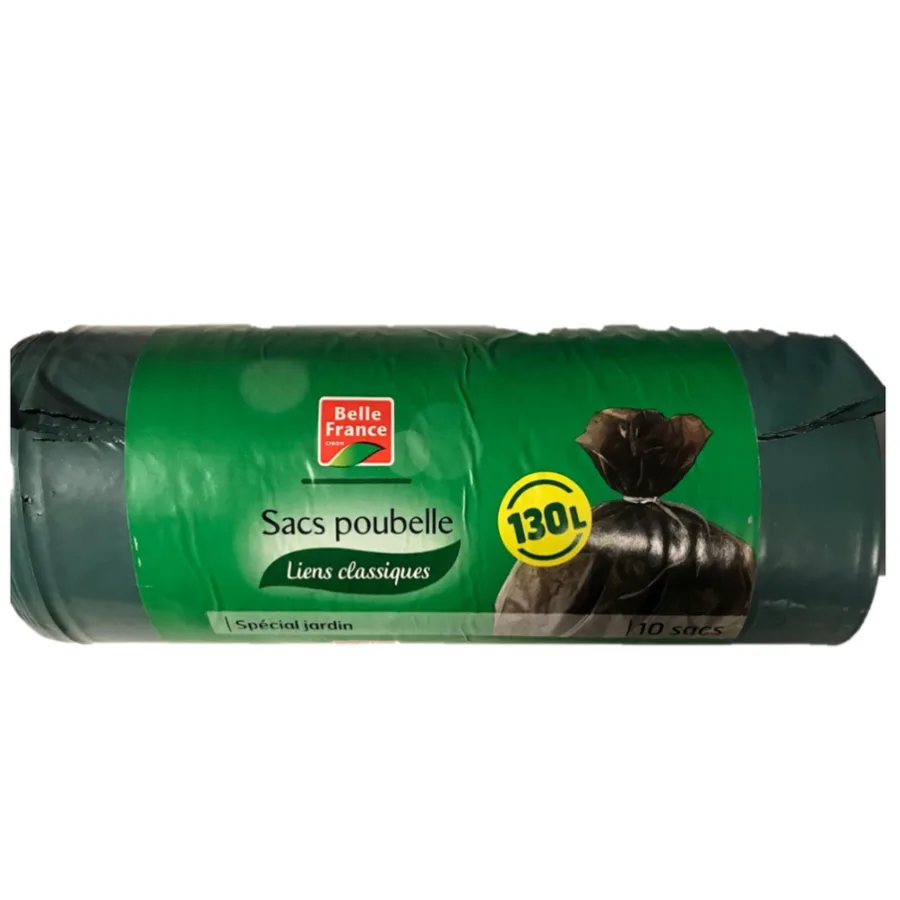 Sacs poubelle 130L à lien traditionnel