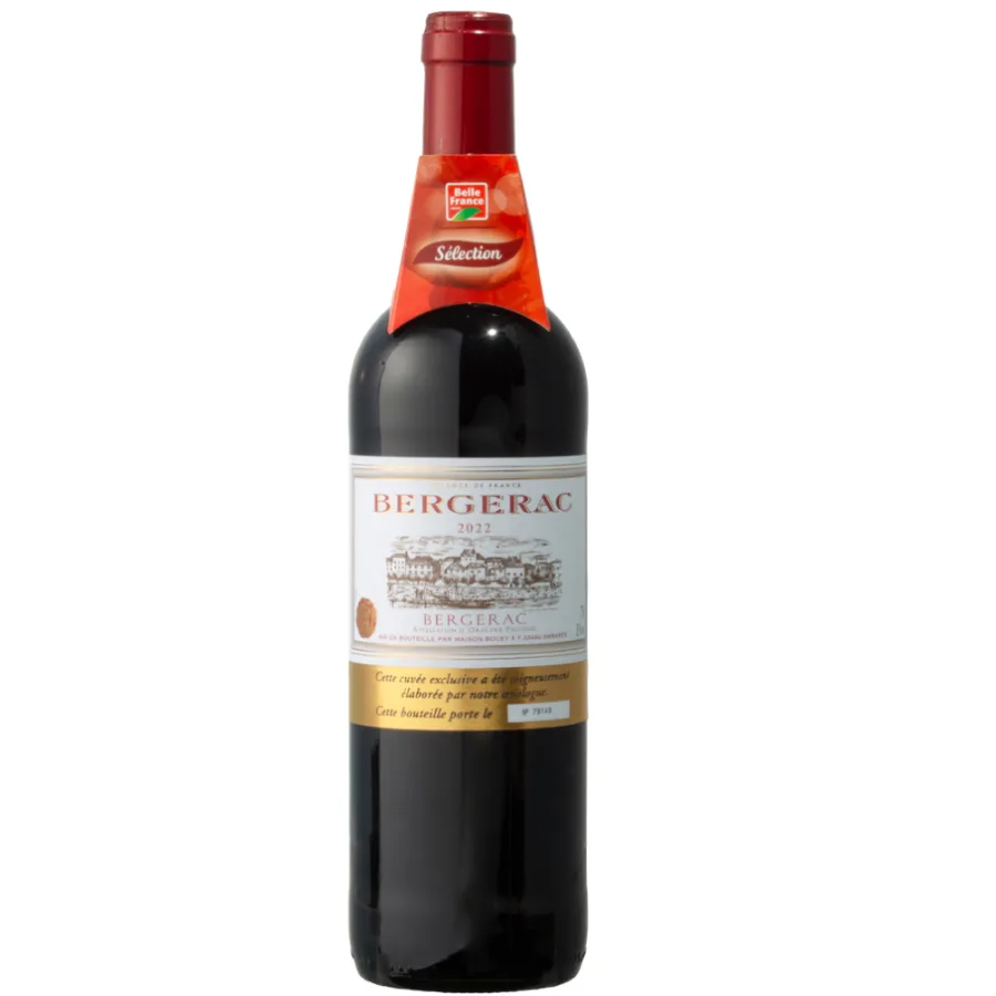 BERGERAC AOC BF BOUTEILLE 75 CL