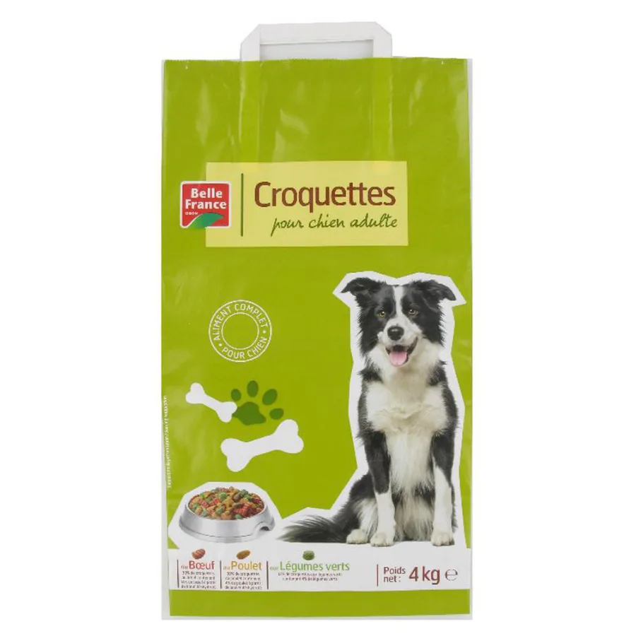 CROQUETTE CHIEN VOLAILLE/LEGUMES BF SAC 4 KG