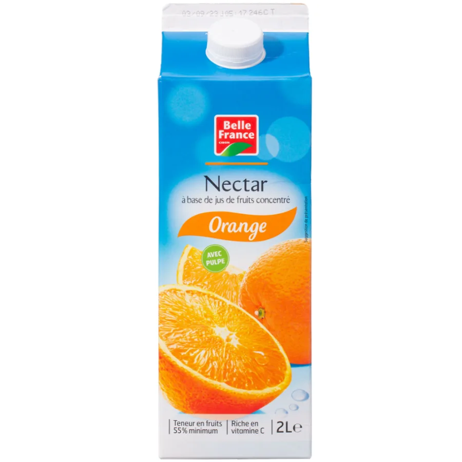 NECTAR D ORANGE BF BRIQUE 2 L