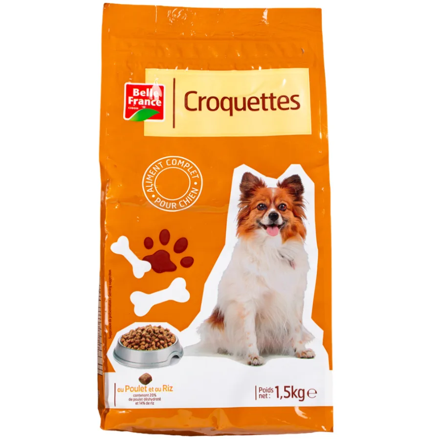 CROQUETTE PETIT CHIEN POULET/RIZ BF SAC 1.5 KG