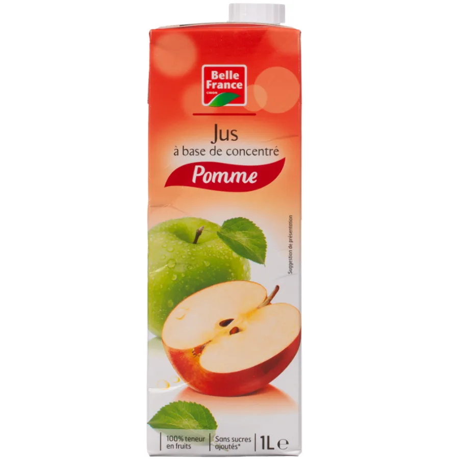 JUS DE POMME ABC BF BRIQUE 1 L