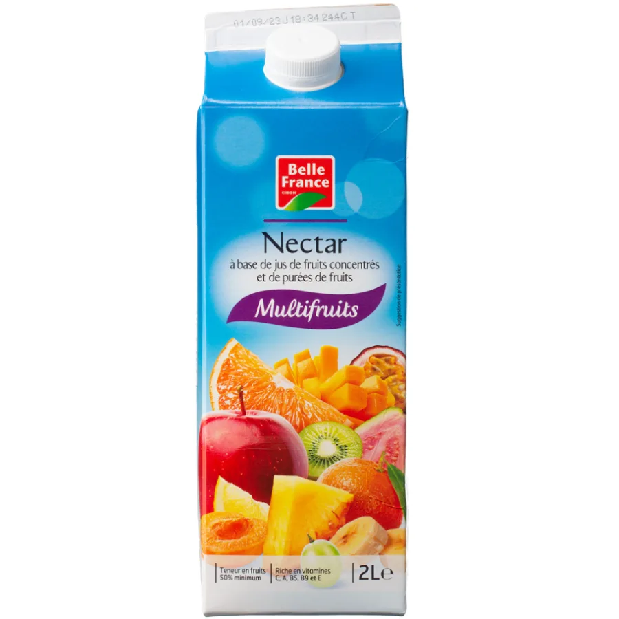 NECTAR MULTIFRUITS ABC BF BRIQUE 2 L