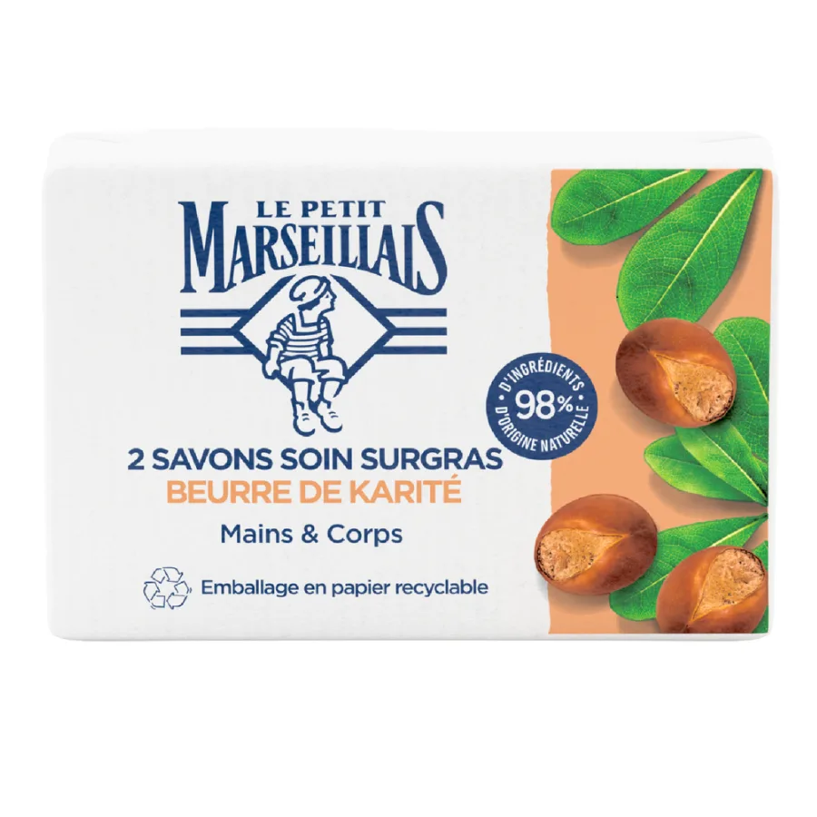 Le Petit Marseillais Nourishing Shea Butter Soap 2x100g