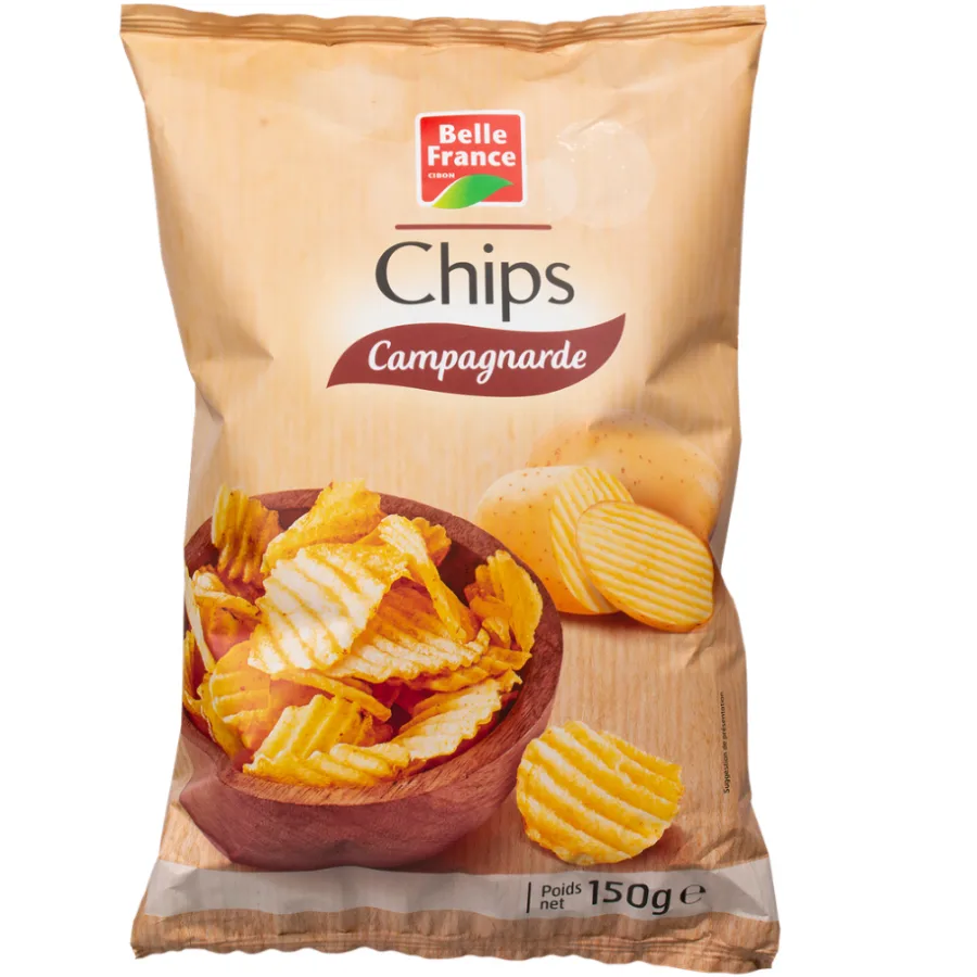 CHIPS CAMPAGNARDE BF SACHET 150 G