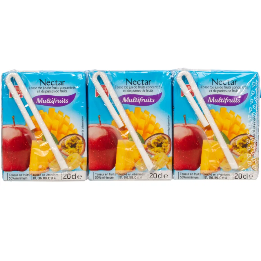 NECTAR MULTIFRUITS ABC BF BRIQUETTE 6 X 20 CL