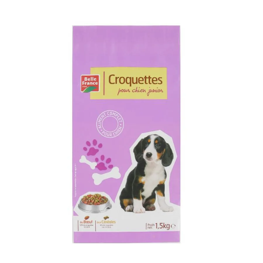 CROQUETTE CHIOT VIANDE/CEREALES BF SAC 1.5 KG
