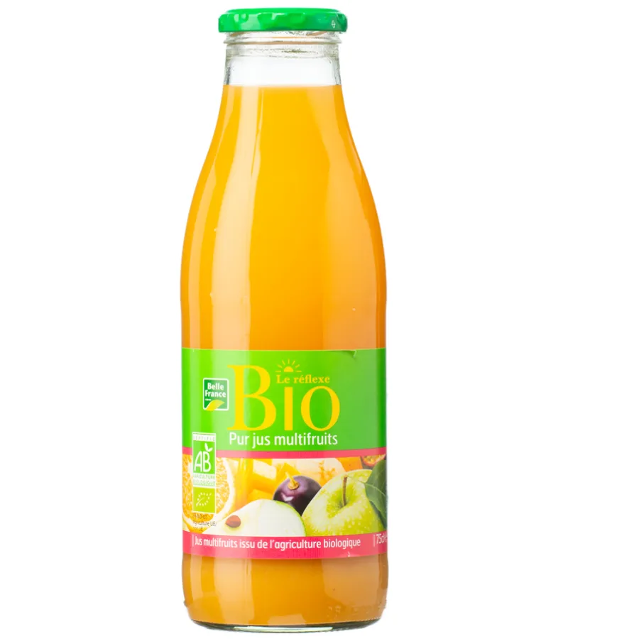 PUR JUS MULTIVITAMINES BIO BF BOUTEILLE VERRE 75CL