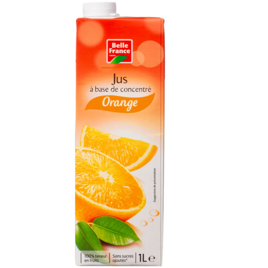 JUS D ORANGE ABC BF BRIQUE 1 L