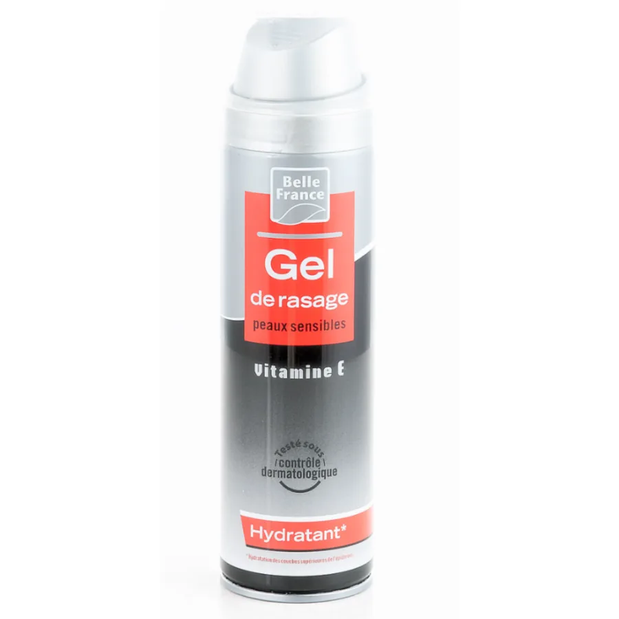 GEL DE RASAGE PEAUX SENSIBLES 200ML BELLE FRANCE